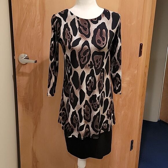 Eva Varro leopard print dress - Picture 1 of 8